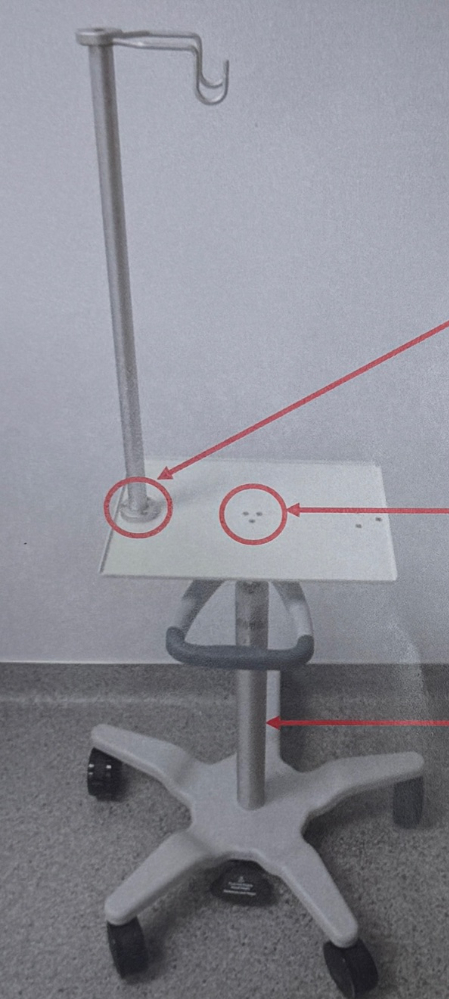 Image of TerumoBCT Quantum Roll Stands - Quantity 3